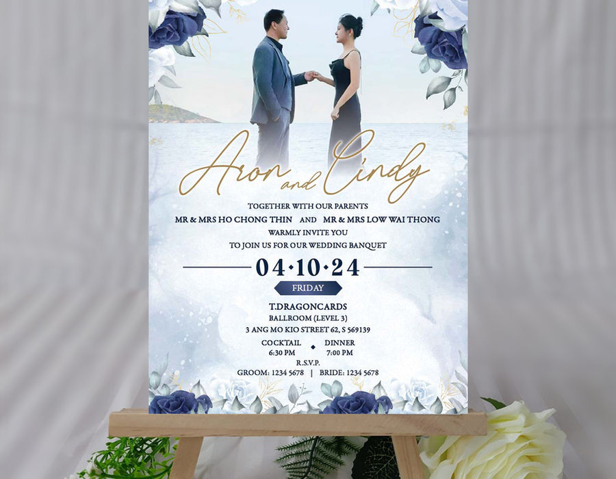 Contemporary invitation design